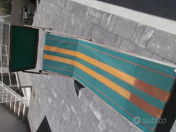 Lettino mare in legno