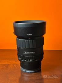 Sony FE 35 f1.4 GM