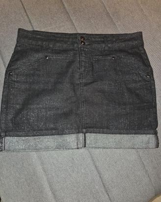 Minigonna jeans