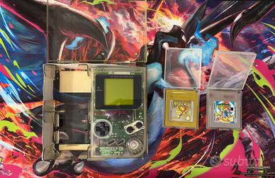 GamBoy con scatola/libretti Pokemon Oro/supermario