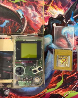GamBoy con scatola/libretti Pokemon Oro/supermario