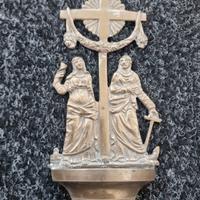 antica Acquasantiera XIX secolo 