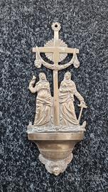 antica Acquasantiera XIX secolo 