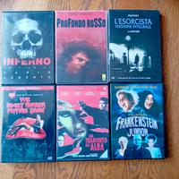 6 DVD film HORROR VARI