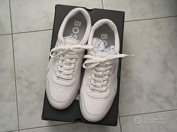 Sneakers BOSS Titanium Uomo Pelle bianche EU 41