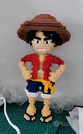 Mattoncini Cappello di paglia - Luffy