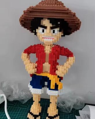 Mattoncini Cappello di paglia - Luffy