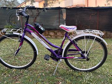 bicicletta femminile  da passeggio 