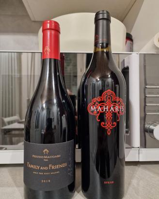 2 bottiglie Rosso importanti