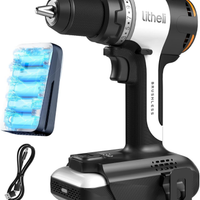 Litheli Trapano Avvitatore a Batteria 20V, 10000mA
