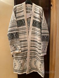 Giacca lunga in lana