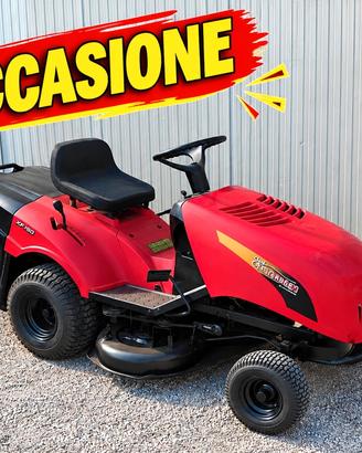 trattorino tagliaerba  12.5cc con cesto, pronto