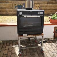 forno a carbone professionale