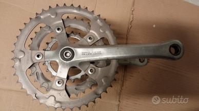 Guarnitura MTB Shimano LX titanio  movimento centr