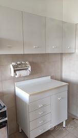 blocco pensili e basi cucina