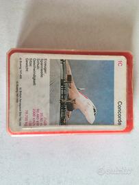 Mazzo di carte vintage MegaTrumpf a tema aerei