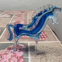 Cavallo e gatto in murano