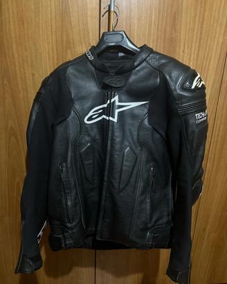 Giacca in Pelle moto Alpinestars Airbgag comp.