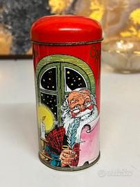 Scatola in latta publicita Roberta  vintage