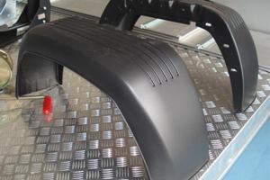 Parafango monoasse 24cm per rimorchio