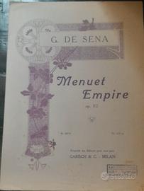 Spartiti musicali per pianoforte