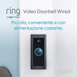 Videocitofono Ring Video Doorbell Wired HD NUOVO