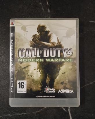 Gioco call of duty 4