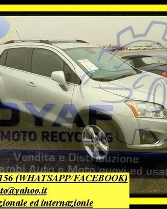 Ricambi chevrolet Trax t-rax fino al 2018