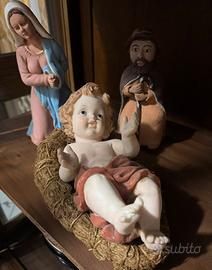 Presepe artigianale napoletano tirri e capuano n