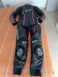 Tuta moto intera lady