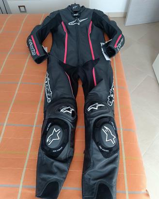 Tuta moto intera lady