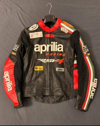 Giacca in pelle Aprilia 