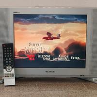 televisore Samsung LCD grigio