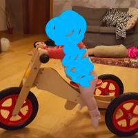 bicicletta legno 2 in 1 Geuther 