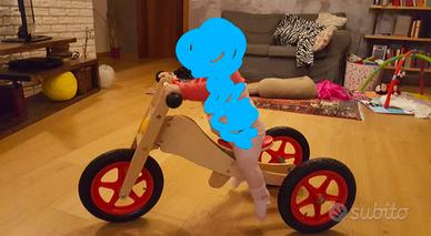 bicicletta legno 2 in 1 Geuther 