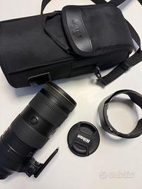 obiettivo NIKON AF-S - 70-200 mm f 2.8 FL ED VR