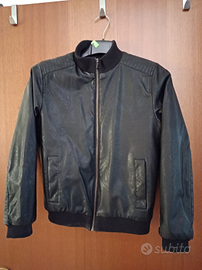 Giubbotto bambino similpelle