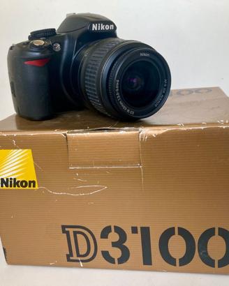 NIKON D3100 USATA 6159 SCATTI APS-C 18-55AF zoom