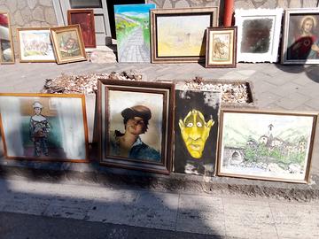 quadri olio su tela e stampe 