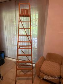 Scala in legno 10 gradini