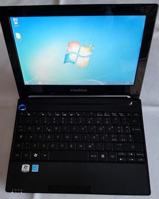 NETBOOK EMACHINE 355 WINDOWS 7 SSD120 2GB RAM PC3