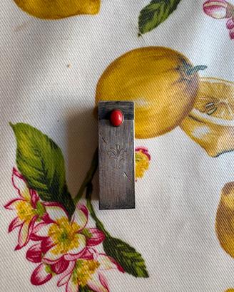 Porta rossetto in argento