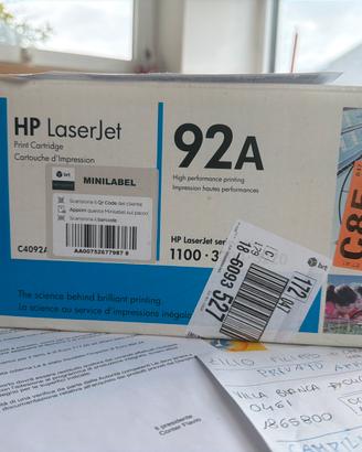 Toner HP Laserjet 92A