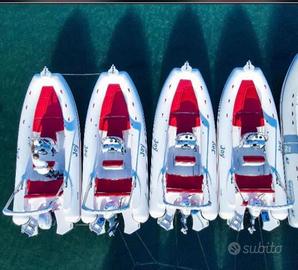 4 pezzi gommone joy 620 gruppo scamar