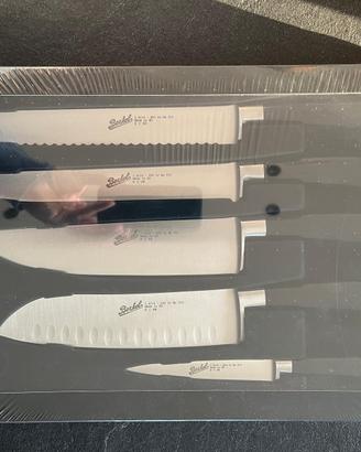 Berkel Elegance set 5 coltelli chef nero NUOVO sig