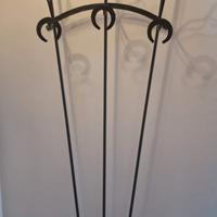 Appendiabiti in ferro battuto vintage