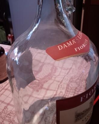 bottiglie 5 litri e da 75cl da vino
