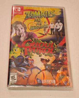 Zombies Ate My Neighbors + Ghoul Patrol Switch LRG