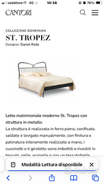 Letto Cantori ST TROPEZ