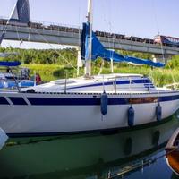 Barca a motore e vela tuga alzabile(h1,70)